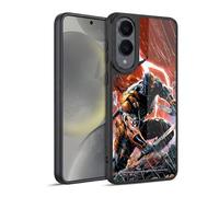 Head Case Designs Officially Licensed Justice League DC Comics Vol. 1 Gods Of War Deathstroke Comic Art Gel Armour Case [Military Grade Protection] Compatible With Samsung Galaxy S25 Edge