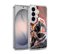 Head Case Designs Officially Licensed Justice League DC Comics Vol. 1 Gods Of War Deathstroke Comic Art Gel Case [Military Grade] Compatible with Samsung Galaxy S26 and Compatible with MagSafe