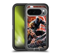 Head Case Designs Officially Licensed Justice League DC Comics Vol. 1 Gods Of War Deathstroke Comic Art Ultra-Armoured Shockproof Case [Military Grade Protection] Compatible With Google Pixel 10