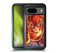Head Case Designs Officially Licensed Justice League DC Comics Vol 1 Move Forward The Flash Comic Book Cover Ultra-Armoured Shockproof Case [Military Grade Protection] Compatible With Google Pixel 8