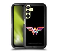 Head Case Designs Officially Licensed Justice League DC Comics Wonder Woman Dark Electric Pop Icons Ultra-Armoured Shockproof Case [Military Grade Protection] Compatible With Samsung Galaxy A25 5G