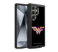 Head Case Designs Officially Licensed Justice League DC Comics Wonder Woman Dark Electric Pop Icons Ultra-Armoured Shockproof Case [Military Grade] Compatible With Samsung Galaxy S24 Ultra 5G