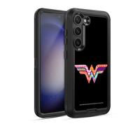 Head Case Designs Officially Licensed Justice League DC Comics Wonder Woman Dark Electric Pop Icons Ultra-Armoured Shockproof Case [Military Grade Protection] Compatible With Samsung Galaxy S23 5G