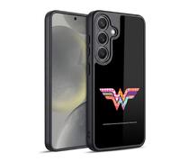 Head Case Designs Officially Licensed Justice League DC Comics Wonder Woman Dark Electric Pop Icons Gel Armour Case [Military Grade Protection] Compatible With Samsung Galaxy S24 5G