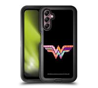 Head Case Designs Officially Licensed Justice League DC Comics Wonder Woman Dark Electric Pop Icons Ultra-Armoured Shockproof Case [Military Grade Protection] Compatible With Samsung Galaxy A14 5G