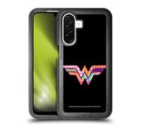 Head Case Designs Officially Licensed Justice League DC Comics Wonder Woman Dark Electric Pop Icons Ultra-Armoured Shockproof Case [Military Grade Protection] Compatible With Samsung Galaxy A26 5G