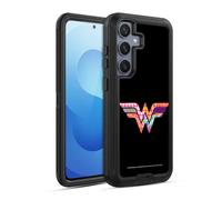 Head Case Designs Officially Licensed Justice League DC Comics Wonder Woman Dark Electric Pop Icons Ultra-Armoured Shockproof Case [Military Grade Protection] Compatible With Samsung Galaxy S25