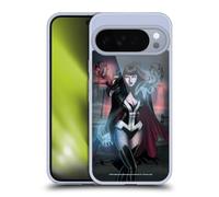 Head Case Designs Officially Licensed Justice League DC Comics Zatanna Futures End #1 Dark Comic Art Gel Case [Military Grade] Compatible with Google Pixel 10 Pro XL and Compatible with MagSafe