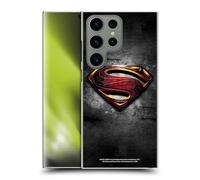 Head Case Designs Officially Licensed Justice League Movie Man Of Steel Superman Logo Art Hard Back Case Compatible With Samsung Galaxy S24 Ultra 5G