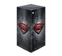 Head Case Designs Officially Licensed Justice League Movie Superman Logo And Character Art Vinyl Sticker Gaming Skin Decal Cover Compatible With Xbox Series X Console