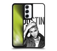 Head Case Designs Officially Licensed Justin Bieber Calendar Black And White Purpose Gel Armour Case [Military Grade Protection] Compatible With Samsung Galaxy A55 5G