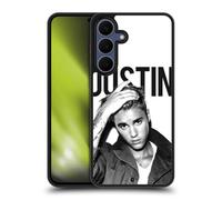 Head Case Designs Officially Licensed Justin Bieber Calendar Black And White Purpose Gel Armour Case [Military Grade Protection] Compatible With Samsung Galaxy S25 FE