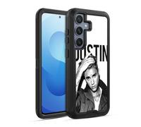 Head Case Designs Officially Licensed Justin Bieber Calendar Black And White Purpose Ultra-Armoured Shockproof Case [Military Grade Protection] Compatible With Samsung Galaxy S25