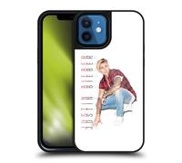 Head Case Designs Officially Licensed Justin Bieber Calendar Photo And Text Purpose Gel Armour Case [Military Grade Protection] Compatible With Apple iPhone 12 / iPhone 12 Pro