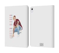 Head Case Designs Officially Licensed Justin Bieber Calendar Photo And Text Purpose Leather Wallet Case Compatible With Apple iPad Air 13 2024/2025