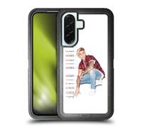 Head Case Designs Officially Licensed Justin Bieber Calendar Photo And Text Purpose Ultra-Armoured Shockproof Case [Military Grade Protection] Compatible With Samsung Galaxy A36 5G