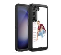 Head Case Designs Officially Licensed Justin Bieber Calendar Photo And Text Purpose Ultra-Armoured Shockproof Case [Military Grade Protection] Compatible With Samsung Galaxy S23 5G