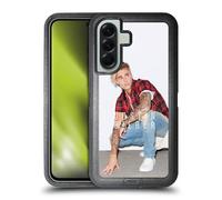 Head Case Designs Officially Licensed Justin Bieber Calendar Photo Purpose Ultra-Armoured Shockproof Case [Military Grade Protection] Compatible With Samsung Galaxy A56 5G