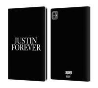Head Case Designs Officially Licensed Justin Bieber Forever Tour Merchandise Leather Wallet Case Compatible With Apple iPad Pro 11 M4 2024
