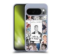 Head Case Designs Officially Licensed Justin Bieber Grid Poster Purpose Gel Case [Military Grade Protection] Compatible with Google Pixel 10 and Compatible with MagSafe