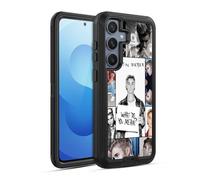 Head Case Designs Officially Licensed Justin Bieber Grid Poster Purpose Ultra-Armoured Shockproof Case [Military Grade Protection] Compatible With Samsung Galaxy S25