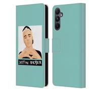 Head Case Designs Officially Licensed Justin Bieber Love Hand Sign Justmojis Leather Wallet Case Compatible With Samsung Galaxy A05s