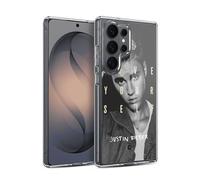 Head Case Designs Officially Licensed Justin Bieber Love Yourself Purpose B&w Gel Case [Military Grade Protection] Compatible with Samsung Galaxy S26 Ultra and Compatible with MagSafe