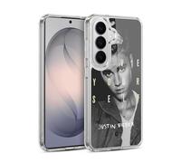 Head Case Designs Officially Licensed Justin Bieber Love Yourself Purpose B&w Gel Case [Military Grade Protection] Compatible with Samsung Galaxy S26 Plus and Compatible with MagSafe