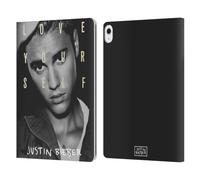 Head Case Designs Officially Licensed Justin Bieber Love Yourself Purpose B&w Leather Wallet Case Compatible With Apple iPad Air 13 2024/2025