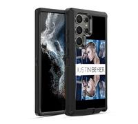Head Case Designs Officially Licensed Justin Bieber Mirrored Purpose Ultra-Armoured Shockproof Case [Military Grade Protection] Compatible With Samsung Galaxy S22 Ultra 5G