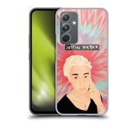 Head Case Designs Officially Licensed Justin Bieber Tie Dye Justmojis Hard Back Case Compatible With Samsung Galaxy A54 5G
