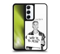 Head Case Designs Officially Licensed Justin Bieber What Do You Mean Photo Purpose Gel Armour Case [Military Grade Protection] Compatible With Samsung Galaxy A55 5G