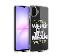 Head Case Designs Officially Licensed Justin Bieber What Do You Mean Typography Purpose B&w Gel Case [Military Grade Protection] Compatible With Samsung Galaxy A07 4G