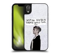 Head Case Designs Officially Licensed Justin Bieber World Tour 2016 Purpose Gel Armour Case [Military Grade Protection] Compatible With Apple iPhone XR