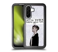 Head Case Designs Officially Licensed Justin Bieber World Tour 2016 Purpose Ultra-Armoured Shockproof Case [Military Grade Protection] Compatible With Samsung Galaxy A26 5G