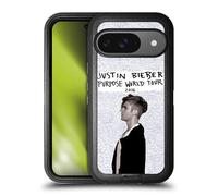 Head Case Designs Officially Licensed Justin Bieber World Tour 2016 Purpose Ultra-Armoured Shockproof Case [Military Grade Protection] Compatible With Google Pixel 9 / Pixel 9 Pro