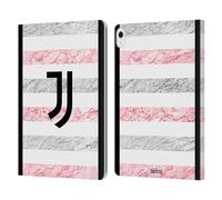 Head Case Designs Officially Licensed Juventus Football Club Away 2023/24 Match Kit Leather Wallet Case Compatible With Apple iPad Air 13 2024/2025