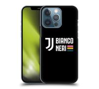 Head Case Designs Officially Licensed Juventus Football Club Bianco Neri Graphic Collection Hard Back Case Compatible With Apple iPhone 13 Pro