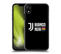 Head Case Designs Officially Licensed Juventus Football Club Bianco Neri Graphic Collection Hard Back Case Compatible With Apple iPhone XR