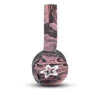 Head Case Designs Officially Licensed Juventus Football Club Black & Pink Marble Art Vinyl Sticker Skin Decal Cover Compatible With Sony PlayStation PS Pulse 3D Headset