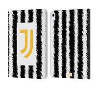 Head Case Designs Officially Licensed Juventus Football Club Home 2023/24 Match Kit Leather Wallet Case Compatible With Apple iPad Air 13 2024/2025