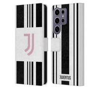 Head Case Designs Officially Licensed Juventus Football Club Home 2025/26 Kit Leather Wallet Case Compatible with Samsung Galaxy S25 Ultra
