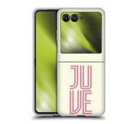 Head Case Designs Officially Licensed Juventus Football Club Juve Inline Graphic Collection Gel Case [Military Grade Protection] Compatible With Razr 40 Ultra/Razr+ 2023
