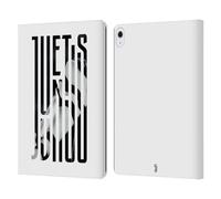 Head Case Designs Officially Licensed Juventus Football Club Scarf Graphic Logo Leather Wallet Case Compatible With Apple iPad Air 13 2024/2025