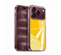 Head Case Designs Officially Licensed Juventus Football Club Stadium Yellow Graphic Collection Gel Case [Military Grade Protection] Compatible with Apple iPhone 18 Pro and Compatible with MagSafe