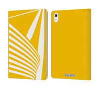 Head Case Designs Officially Licensed Juventus Football Club Stadium Yellow Graphic Collection Leather Wallet Case Compatible With Apple iPad Air 11 2020/2022/2024/2025