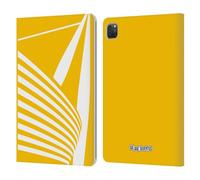Head Case Designs Officially Licensed Juventus Football Club Stadium Yellow Graphic Collection Leather Wallet Case Compatible With Apple iPad Pro 11 2020/2021 / 2022