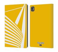 Head Case Designs Officially Licensed Juventus Football Club Stadium Yellow Graphic Collection Leather Wallet Case Compatible With Apple iPad Pro 11 M4/M5 2024/2025