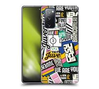 Head Case Designs Officially Licensed Juventus Football Club Sticker Pattern Graphic Collection Hard Back Case Compatible With Samsung Galaxy S20 FE / 5G