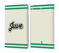 Head Case Designs Officially Licensed Juventus Football Club Varsity Stripes Graphic Collection Leather Wallet Case Compatible With Apple iPad 10.2 2019/2020/2021